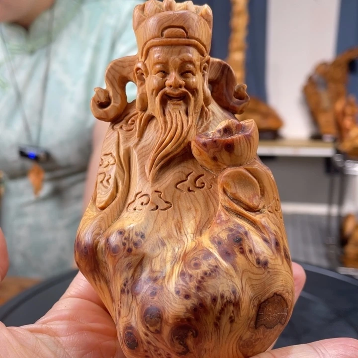 柏木（崖柏）手把件