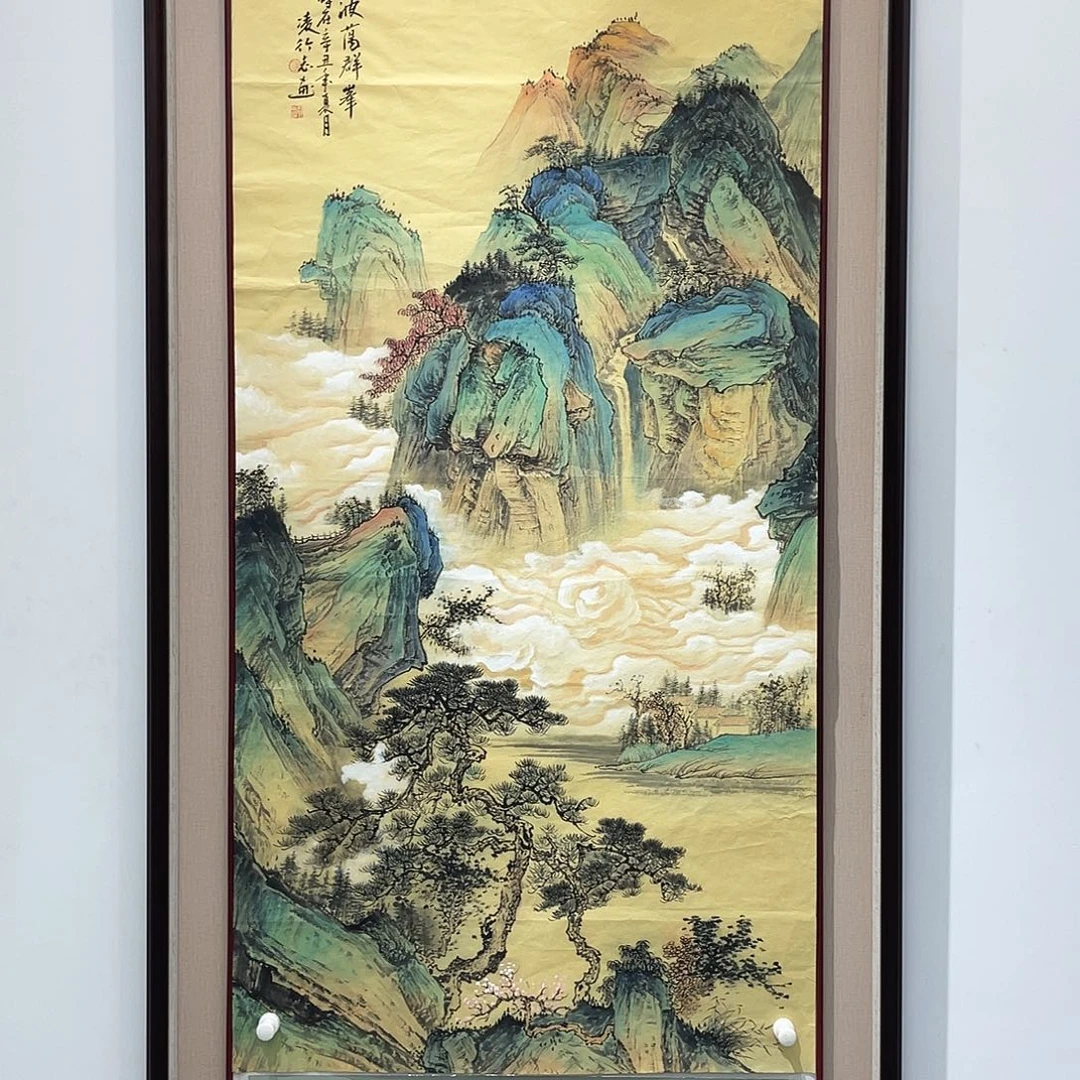 国画凌行志老师手绘国画精品