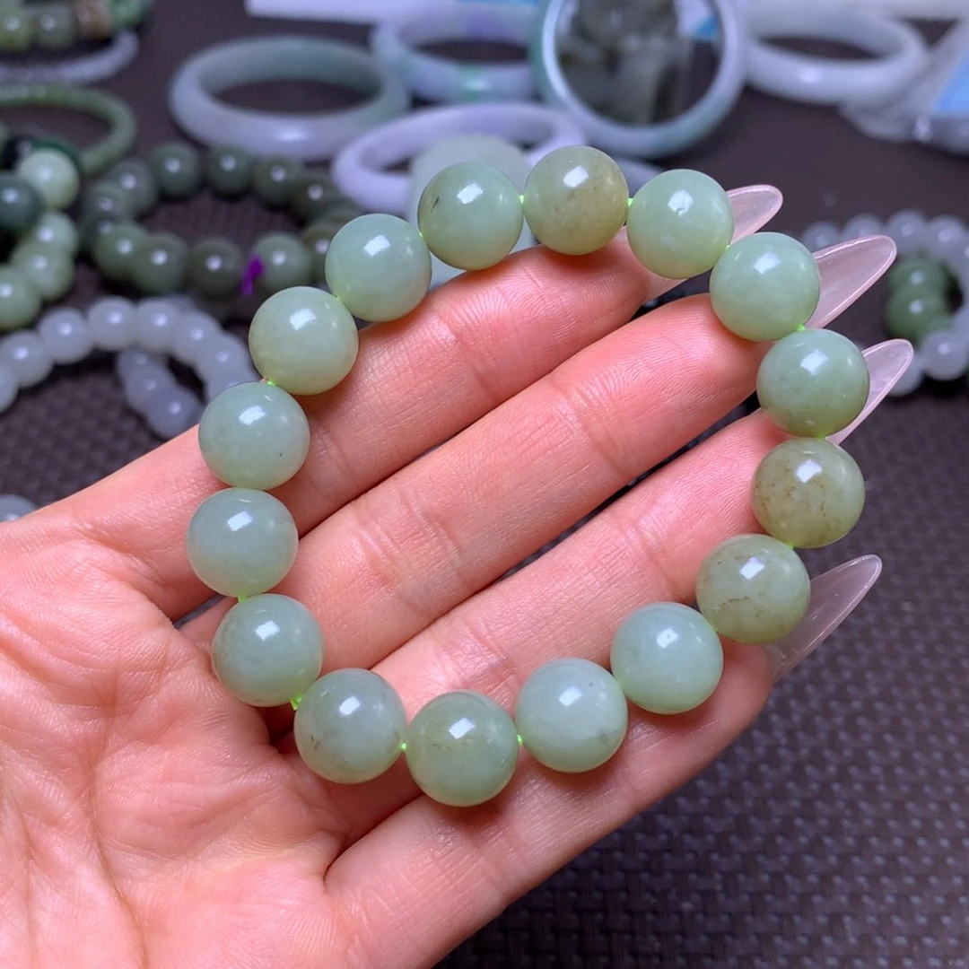 未镶嵌手串和田玉卡12