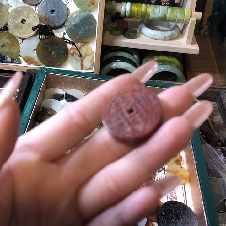 岫玉岫玉挂件未镶嵌