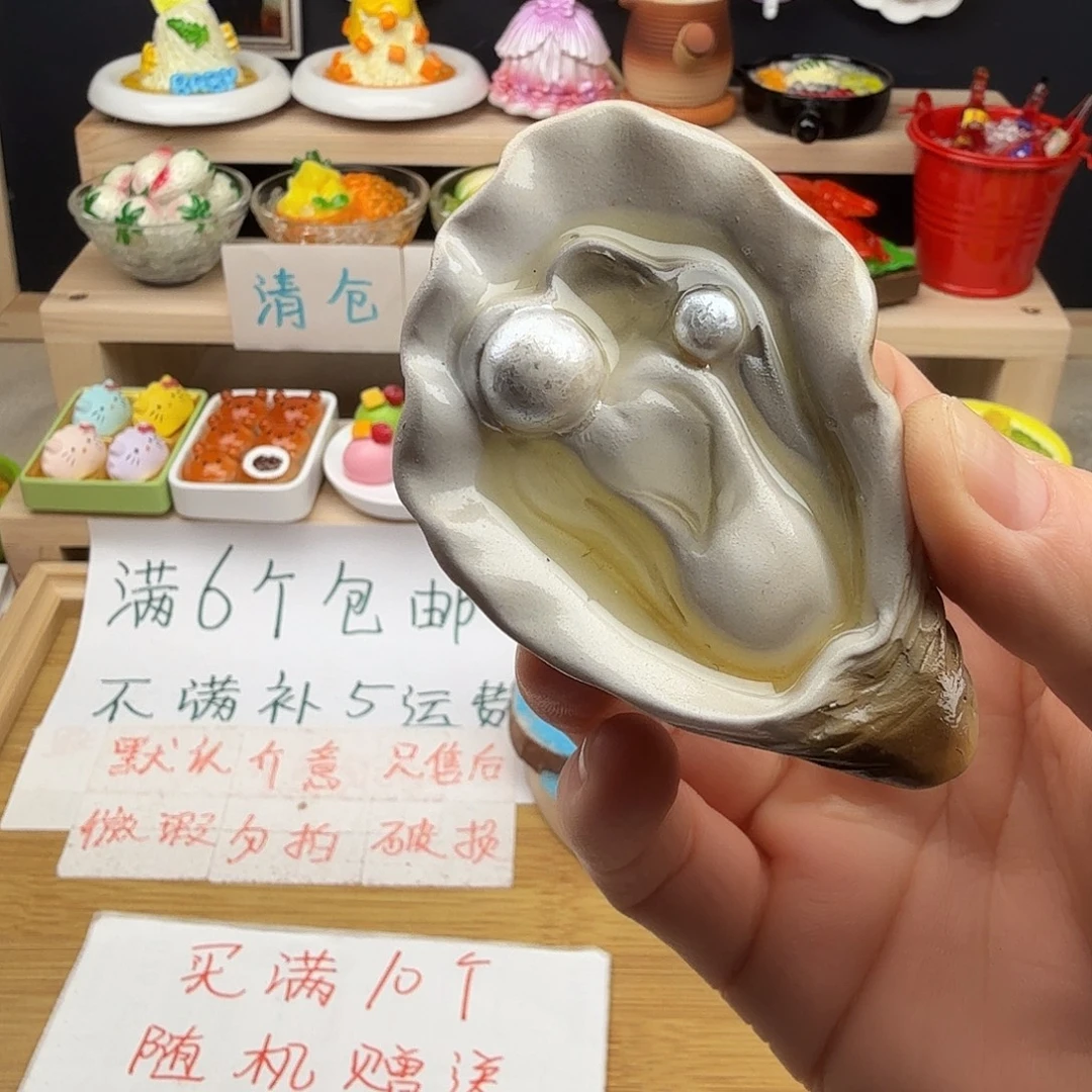 树脂食玩冰箱贴凭开箱视频售后