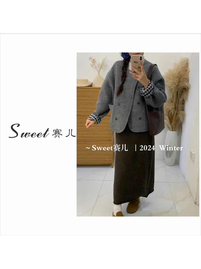 【海盐季风】｛4031｝韩系复古百搭气质短外套