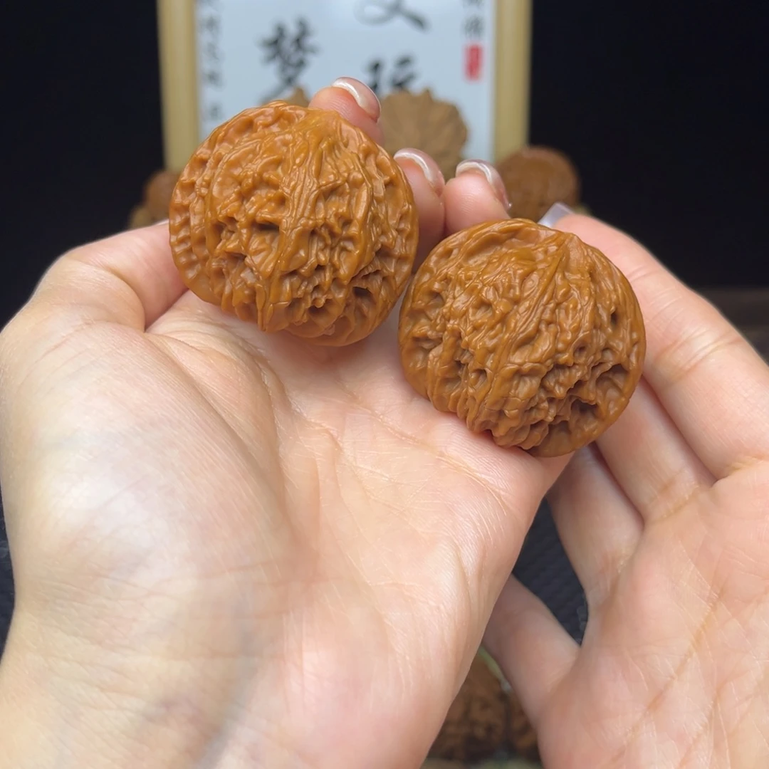 吊坠文玩核桃磨盘42全打底