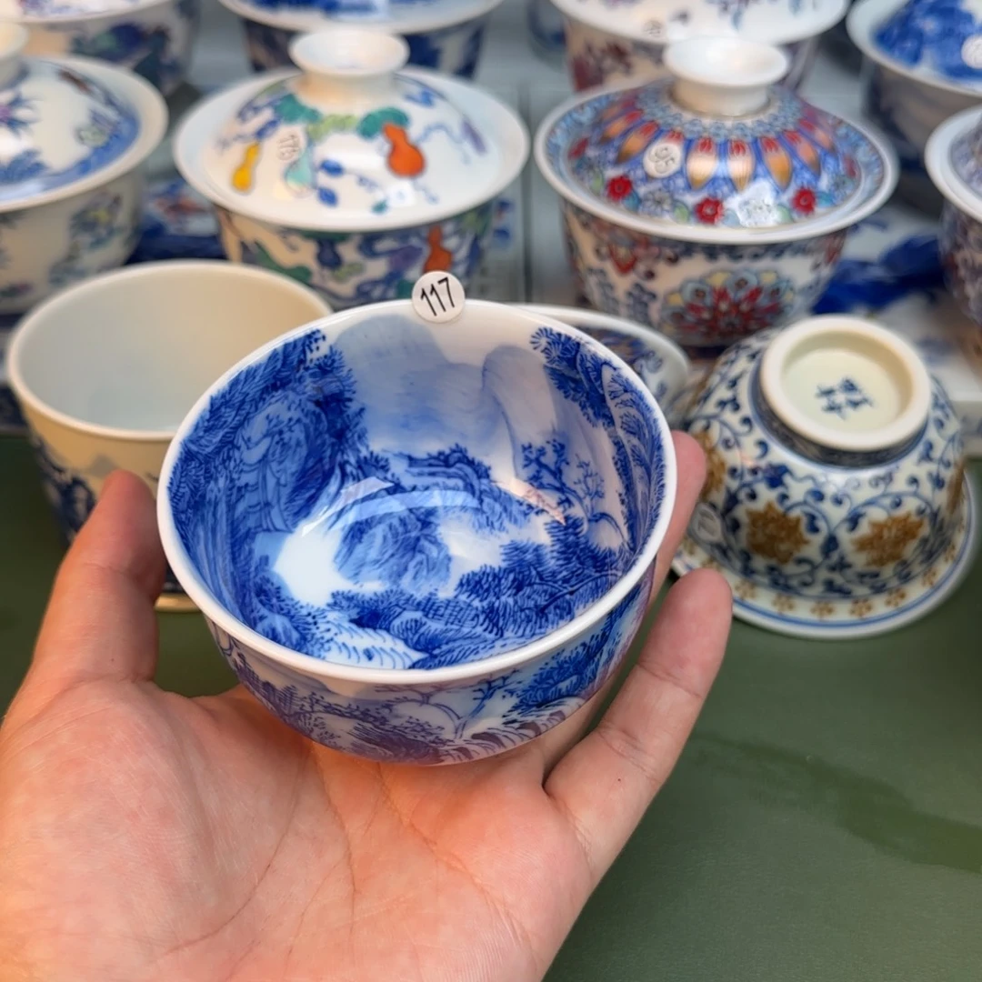 彦祖纯手工手绘茶具117