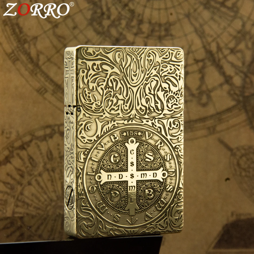 ZORROZL8小重甲防风煤油 康斯坦丁打火机 可定制送礼 通用zippo油