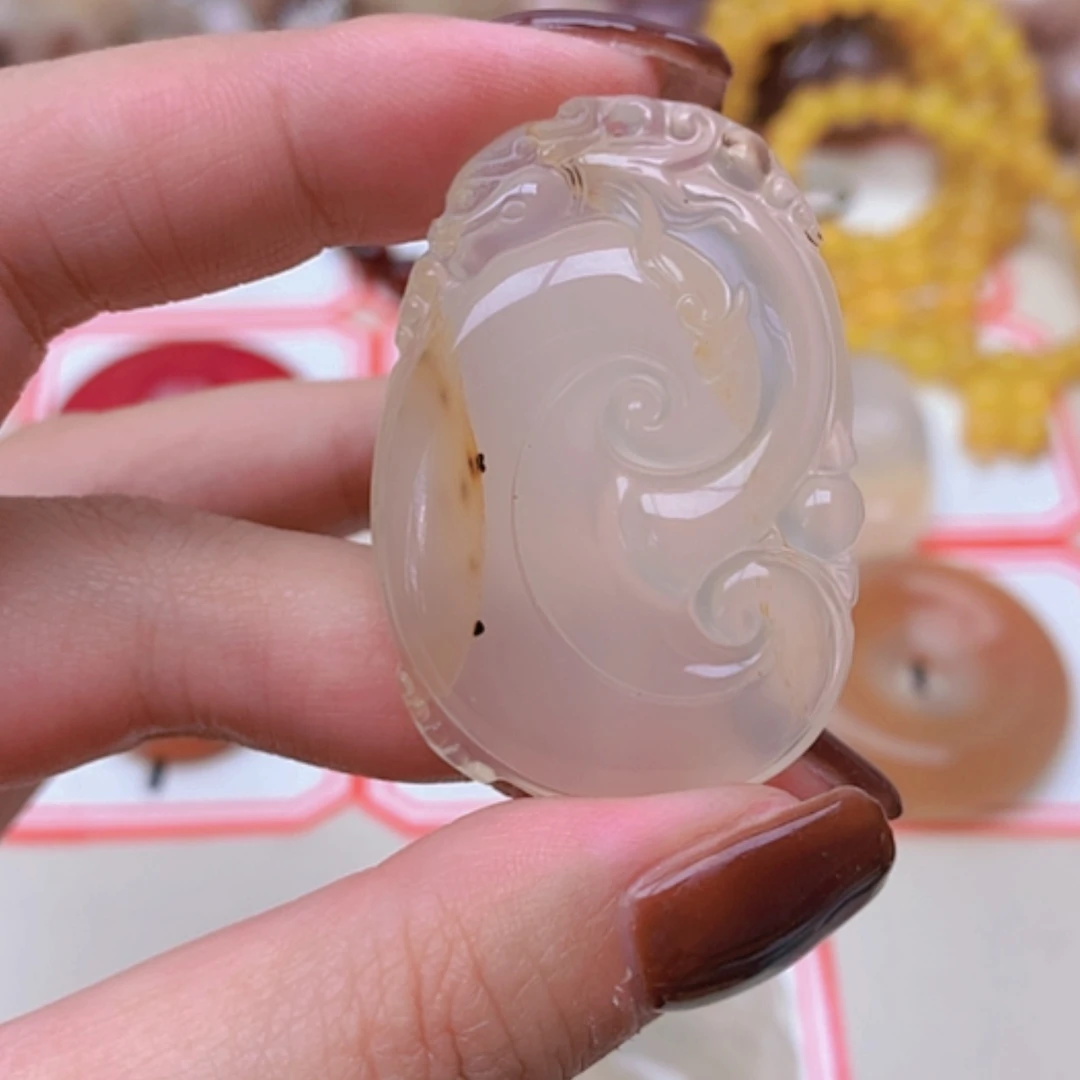 【闪购商品】未镶嵌玛瑙/玉髓珠宝半成品初*