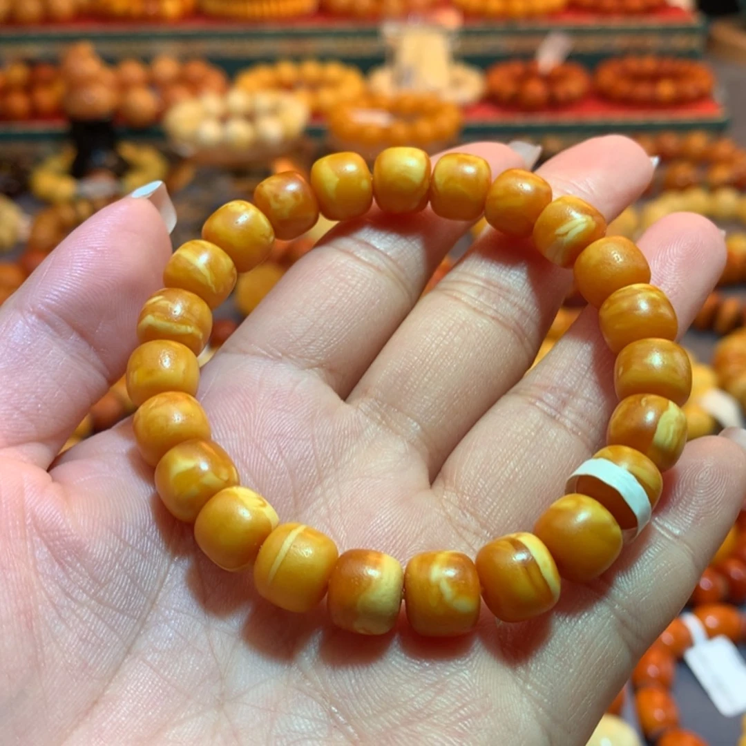 【闪购商品】未镶嵌蜜蜡手串用****6蜜蜡手串