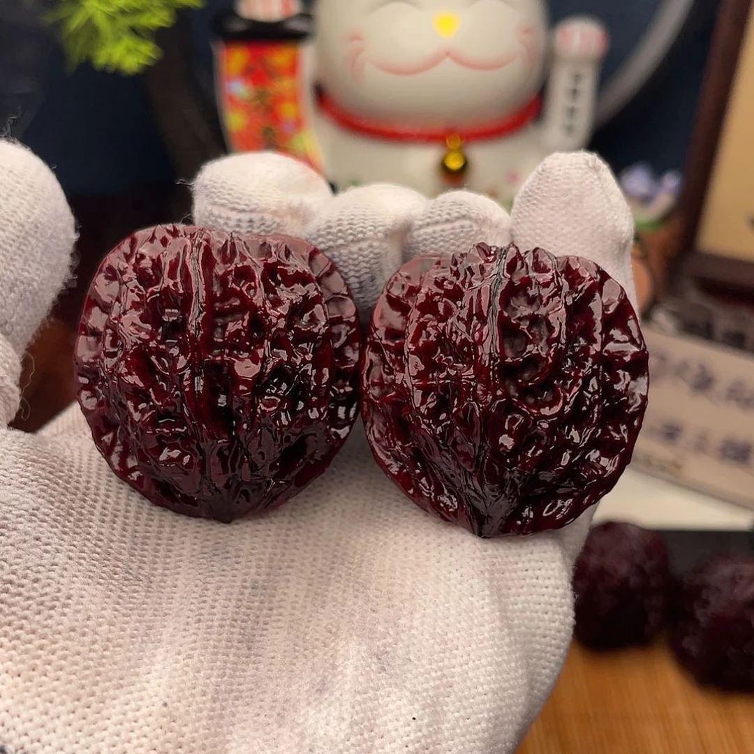 吊坠文玩核桃焰彩