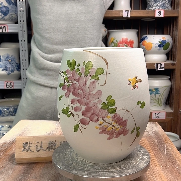 陶但盆紫藤新款陶瓷陶瓷
