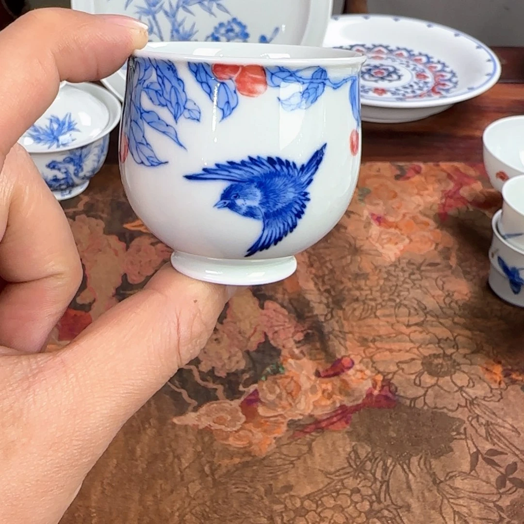 杯子景德镇手绘手绘