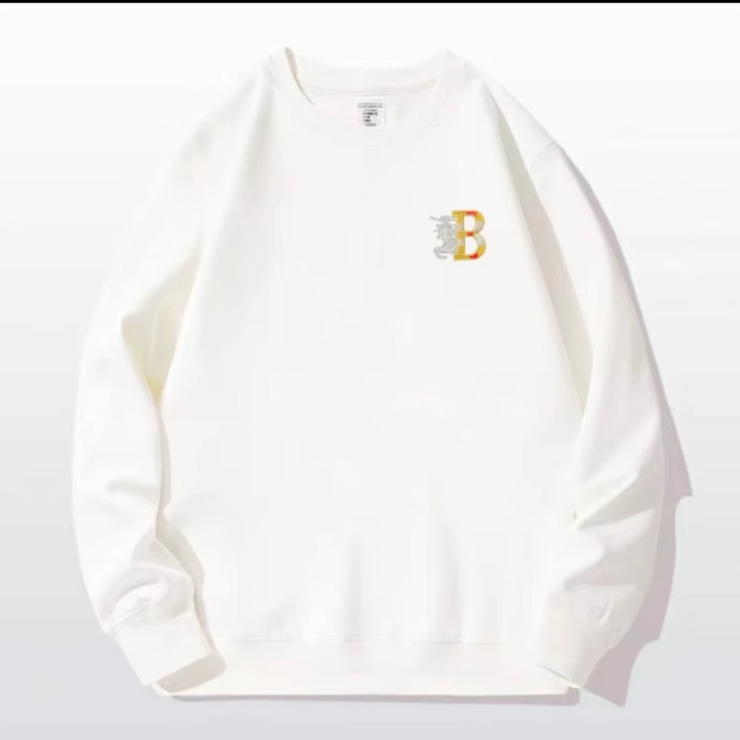 【 卫衣战马B】秋冬季休闲百搭时尚潮流华棉圆领卫衣清新印花款