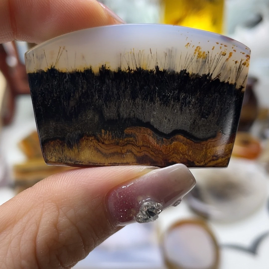 玛瑙/玉髓未镶嵌珠宝半成品