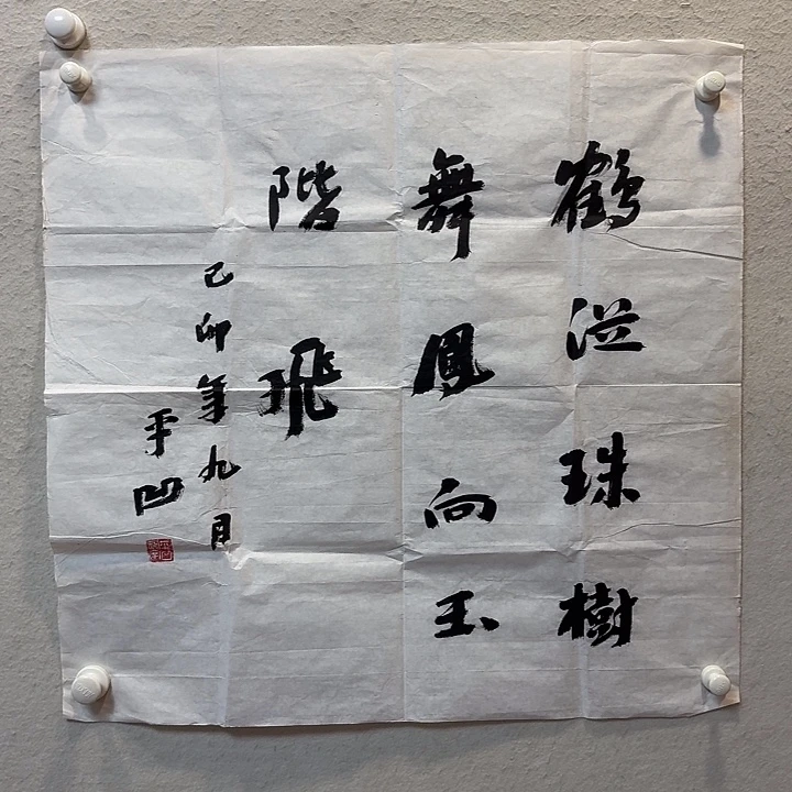 书法贾老师作品防漏