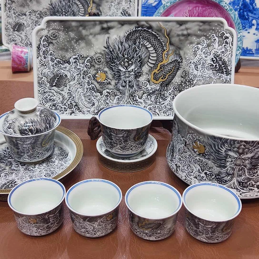 摆件景德镇陶瓷艺术展演厅及