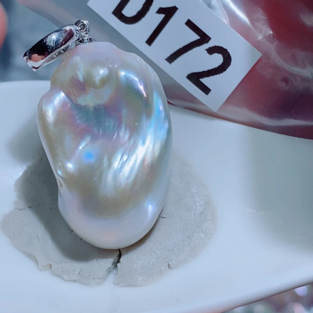 银S925镶嵌淡水珍珠其他