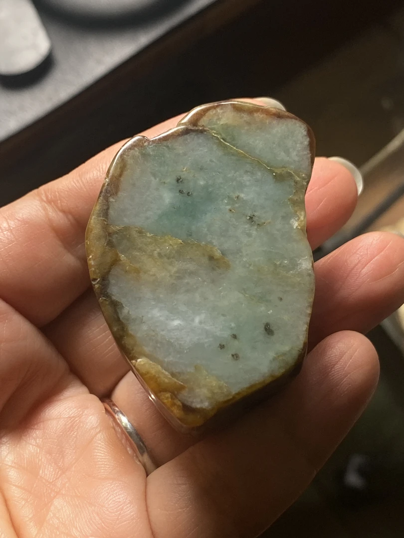 缅甸翡翠A货明料38