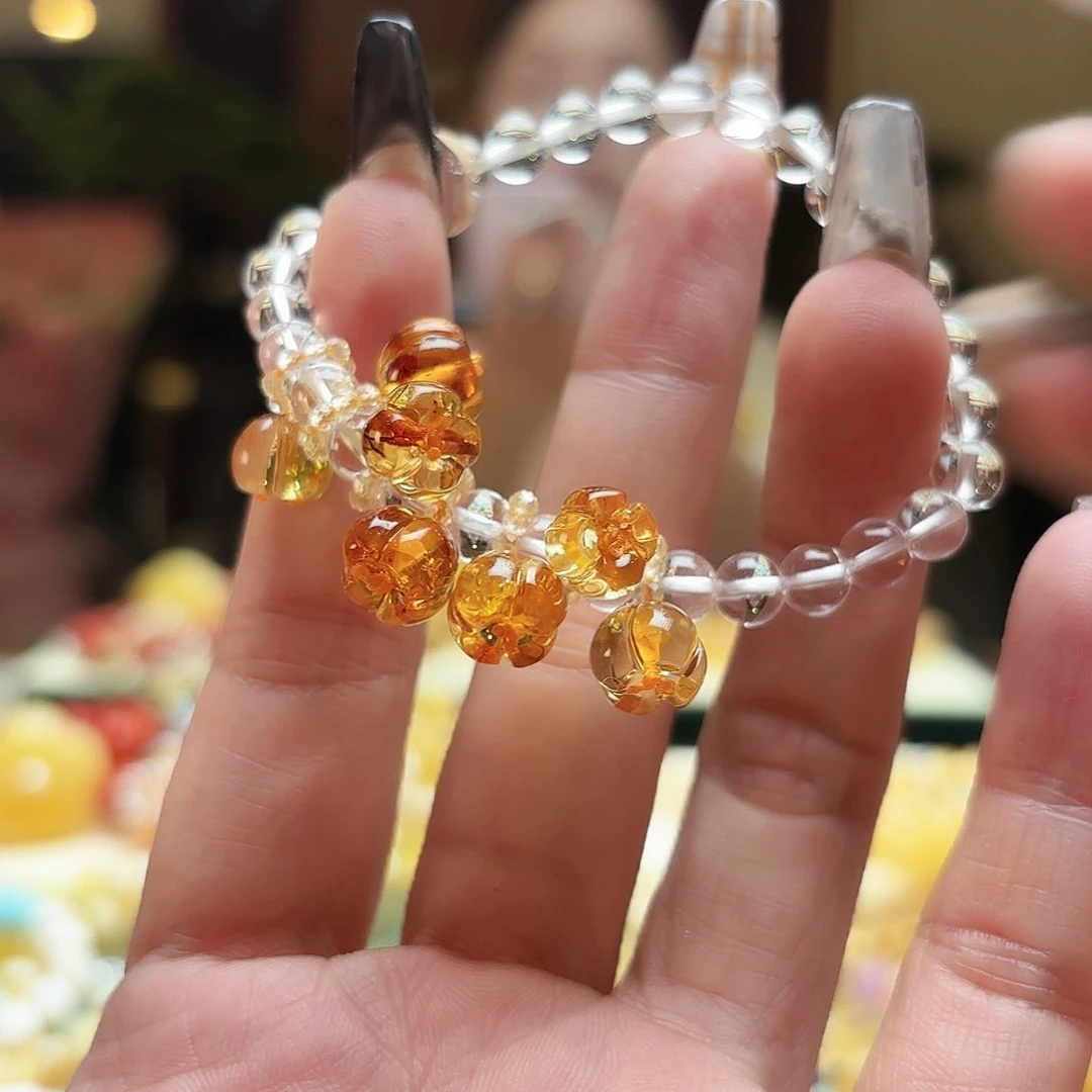 琥珀手链未镶嵌琥珀