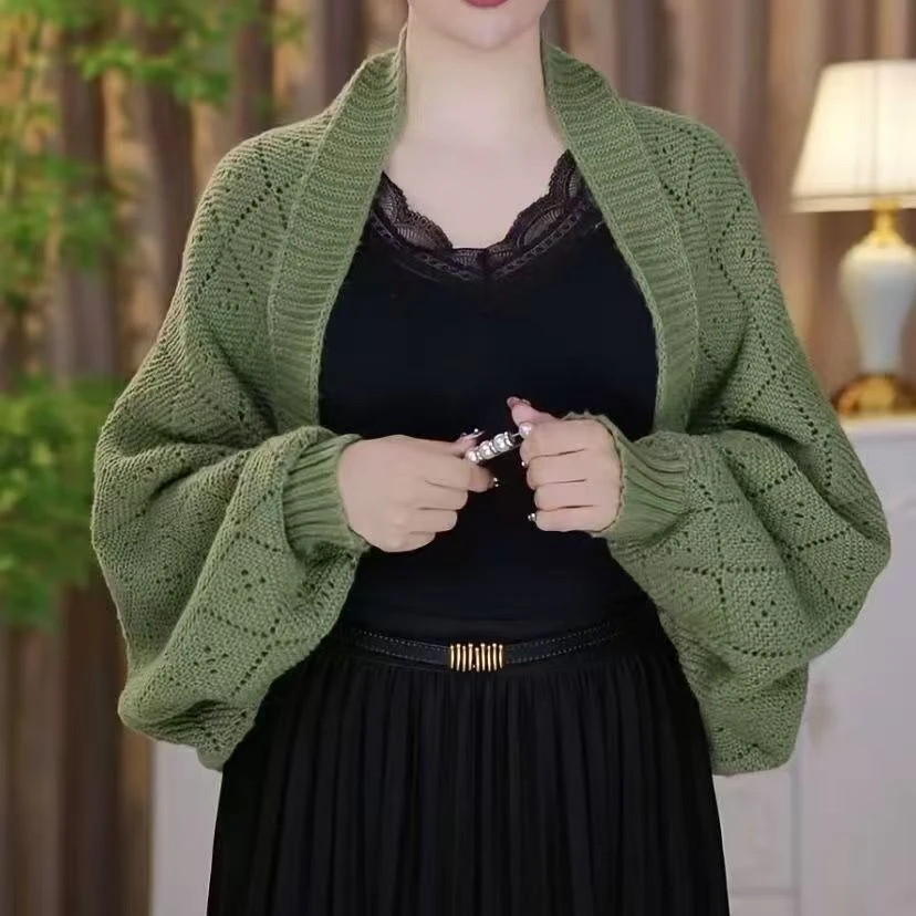 法式护颈格子显瘦护肩不规则秋冬披肩洋气外搭夏季薄款网红保暖