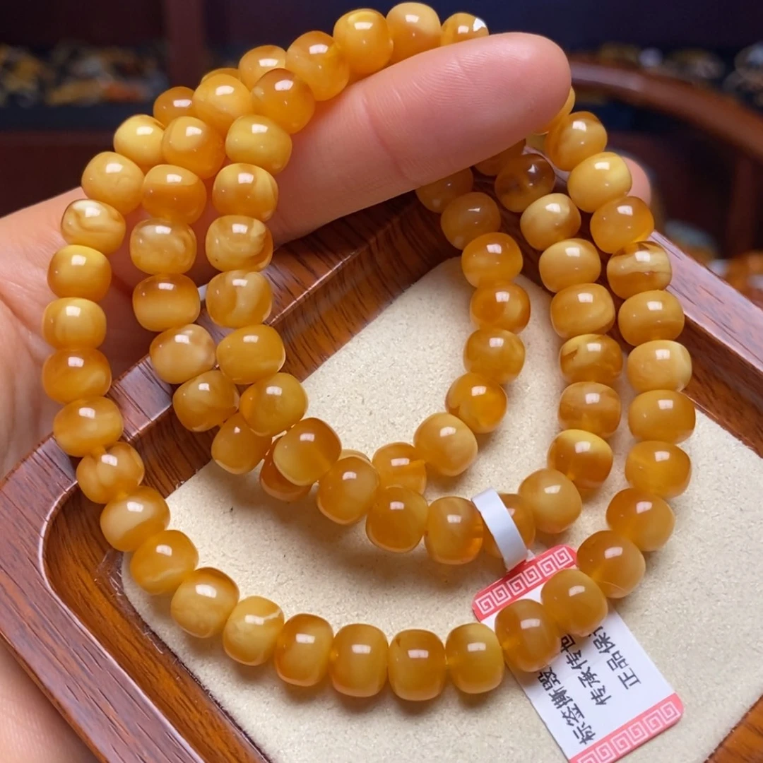 【闪购商品】蜜蜡手链未镶嵌手串