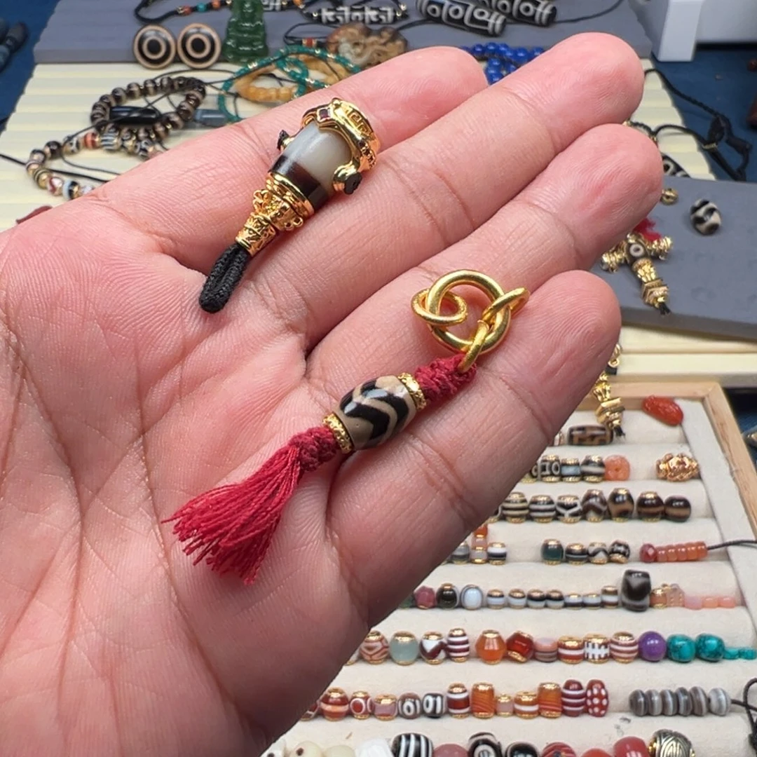 泽***.椰蒂吊坠椰蒂原生态手串配珠