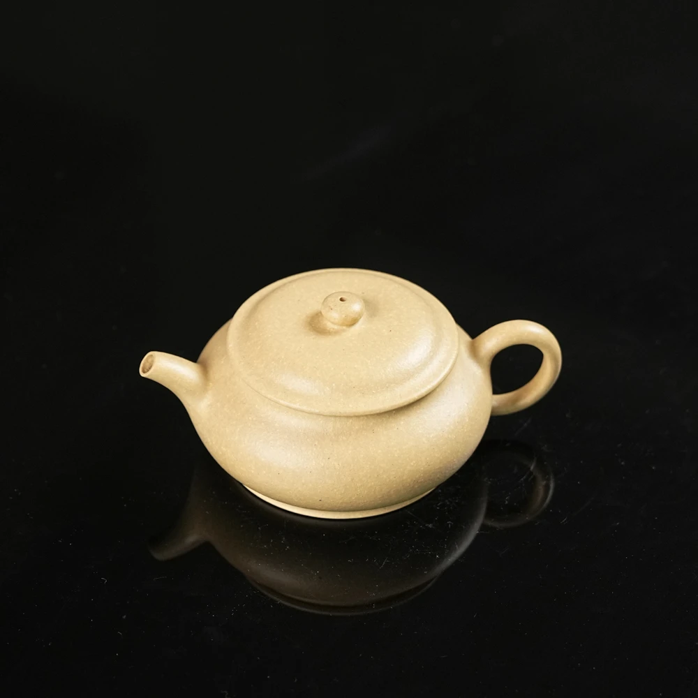 松泉茶器×尧日辰光丨《明炉本绿》紫砂壶