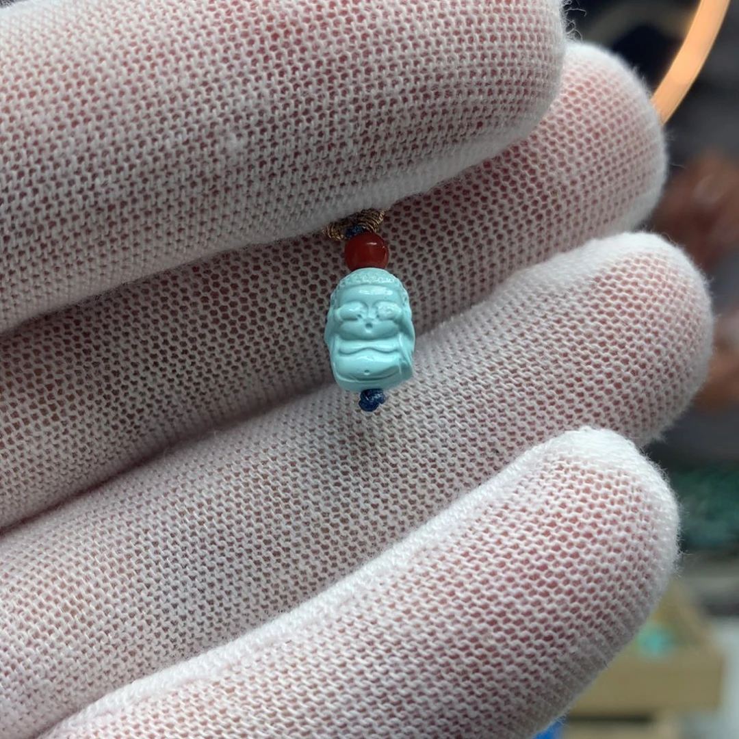 绿松石挂件未镶嵌