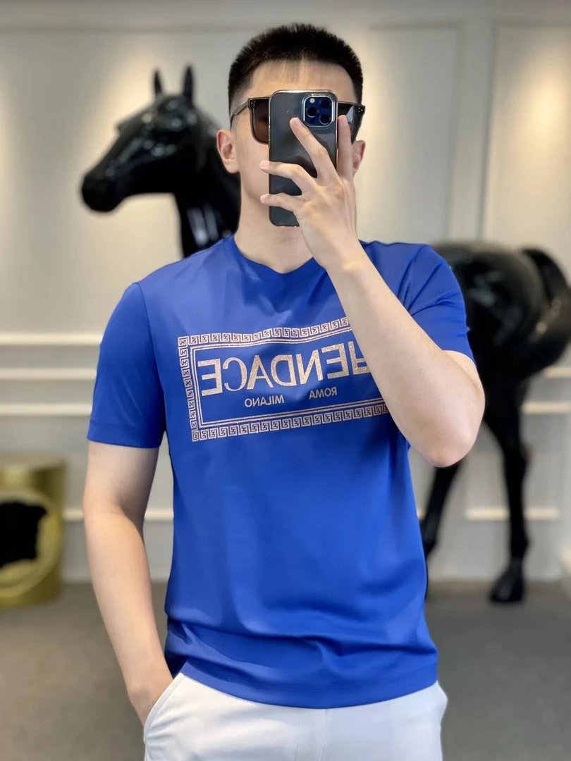 <古帝特尼>春夏新款男士潮流欧货时尚百搭印花街潮圆领T恤Z-28270