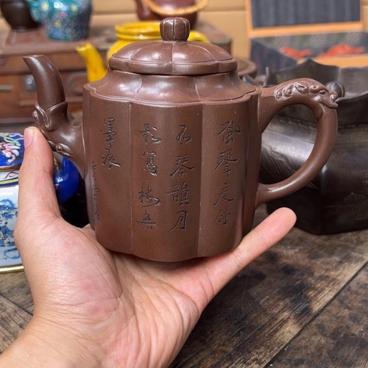 茶壶紫砂紫砂壶作品