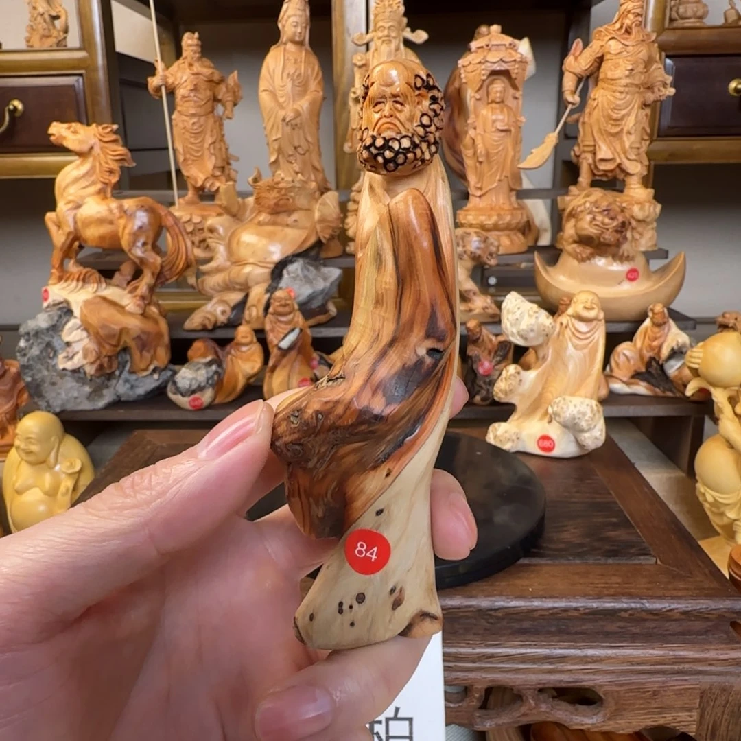 崖柏小木匠艺雕一物一拍