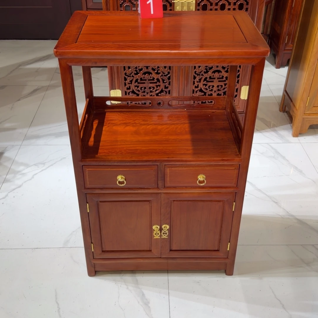 成套家具花梨木类越南花梨58乘38高90茶水柜