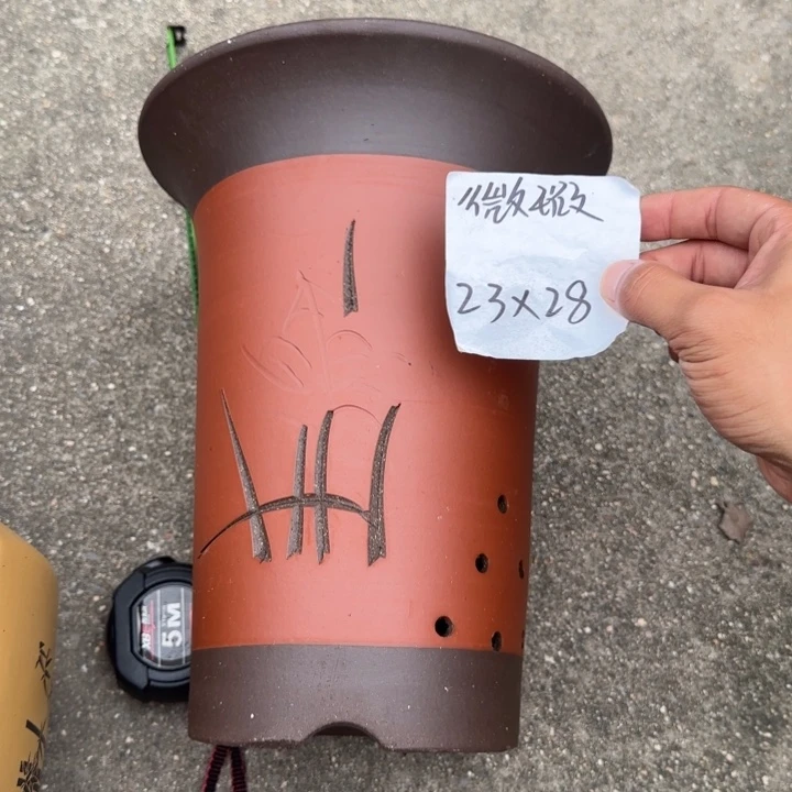 紫砂花盆特价清仓