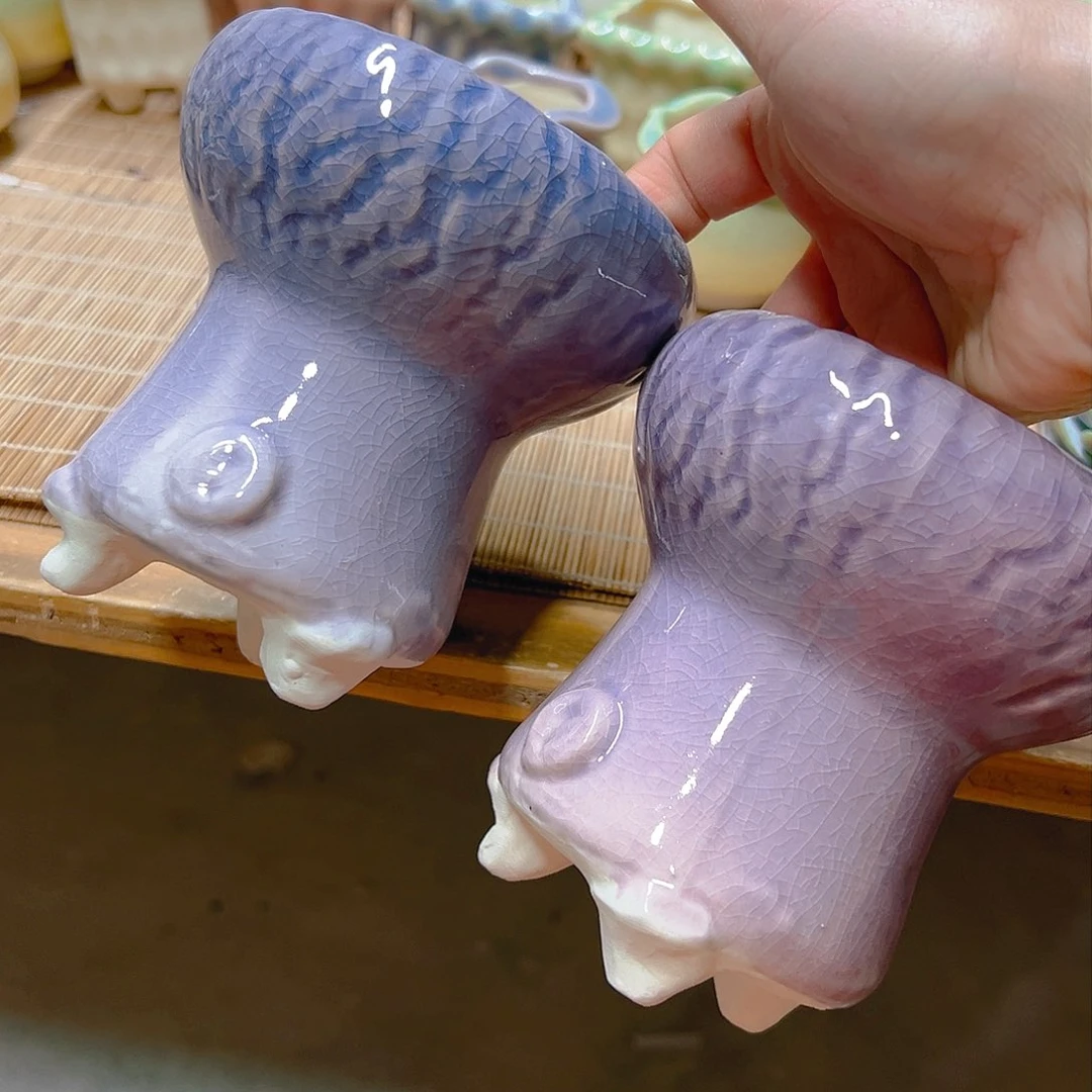 红陶陶瓷花盆当场满12包邮