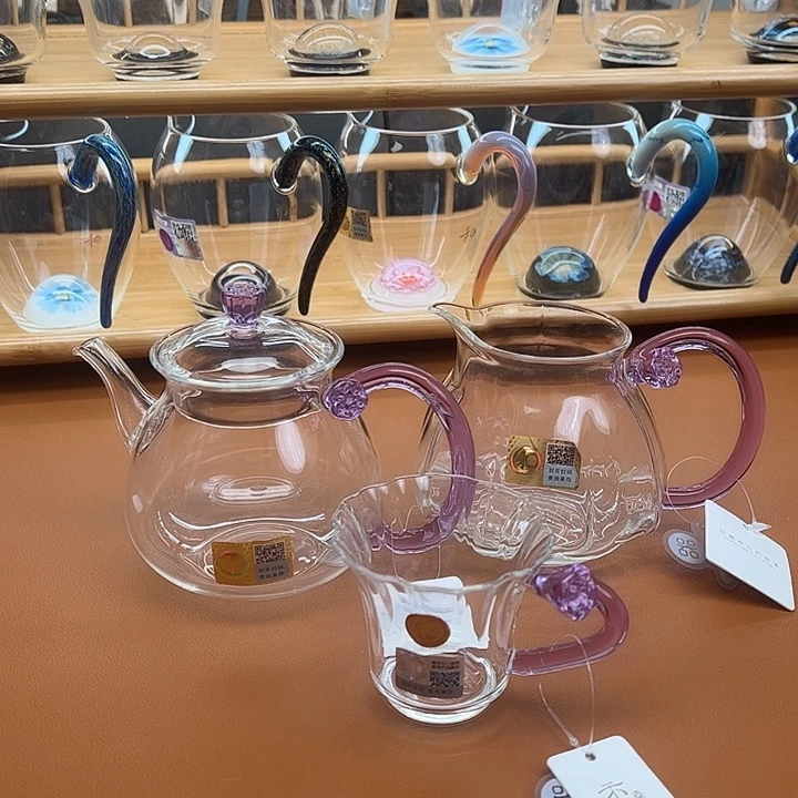 余***霖吸管款水晶玻璃三件