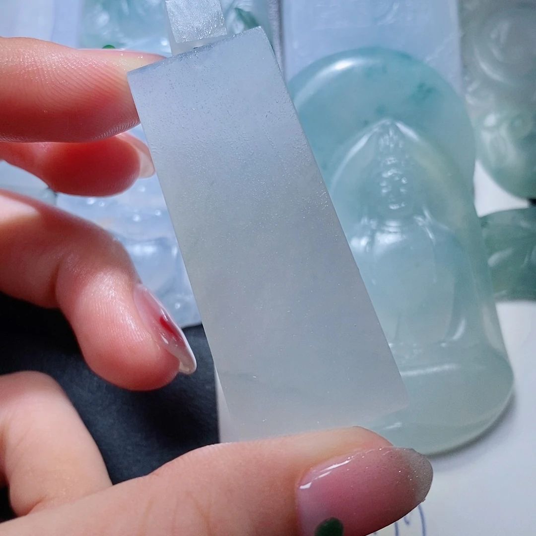 未镶嵌定制翡翠毛货付款后联系客服确认抛光