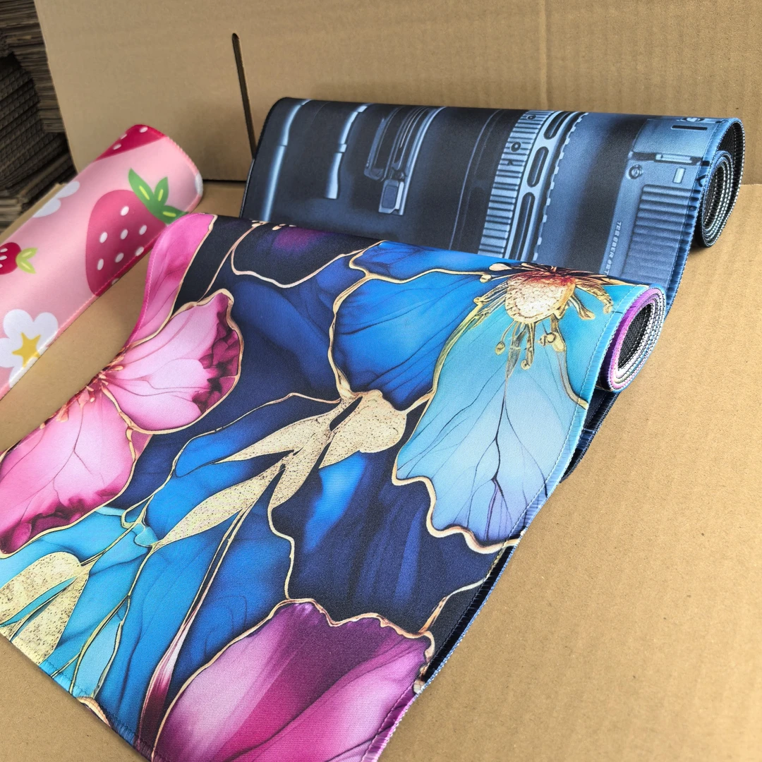 中号鼠标垫尺寸30*60（花色随机）