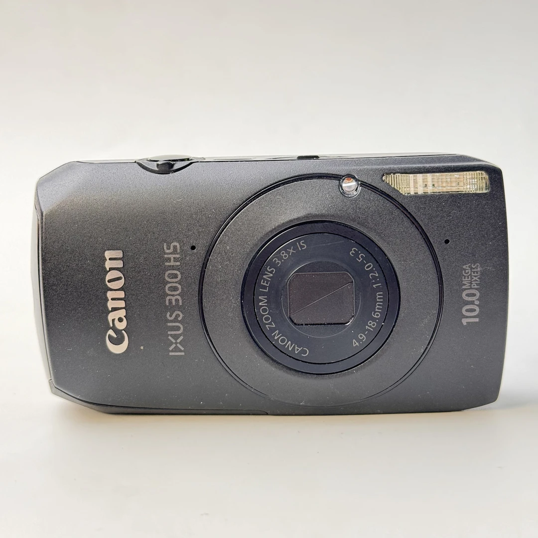 95新 Canon/佳能 ixus300黑色1000w像素3.8x光变ccd数码相机