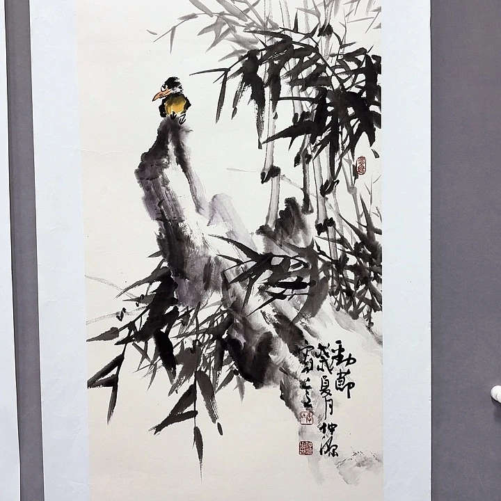 国画亲笔手绘放心去藏