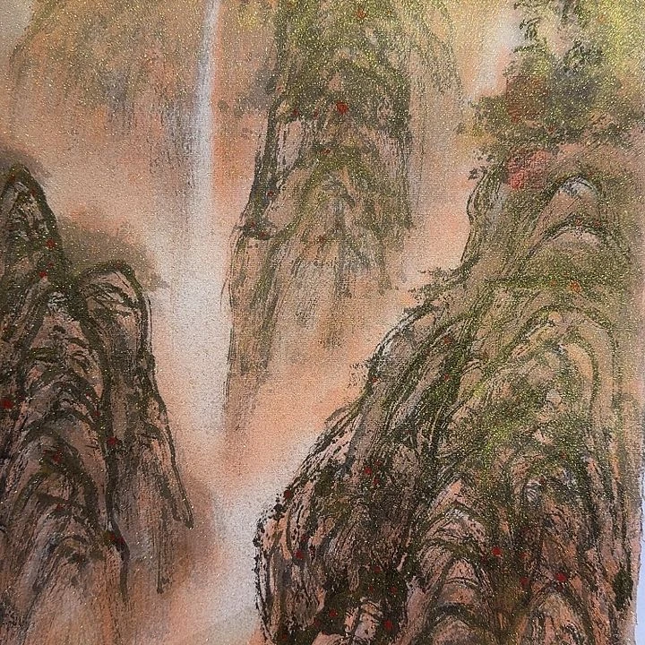 国画郑显慧老师书画作品