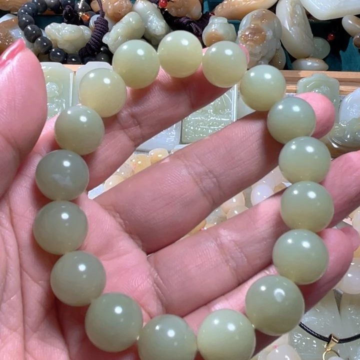 未镶嵌和田玉（糖玉）珠宝半成品