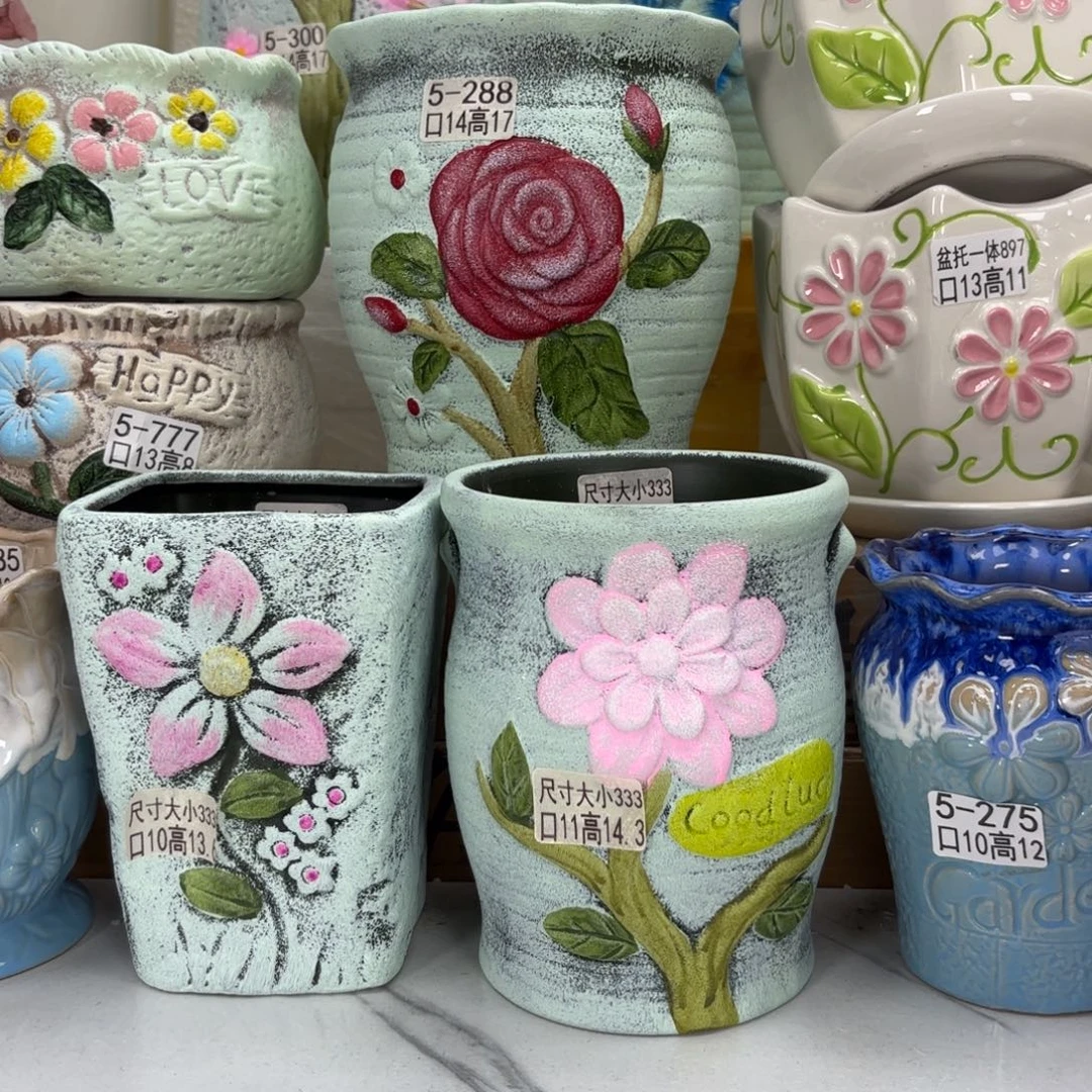 @夏西陶瓷花盆@@5