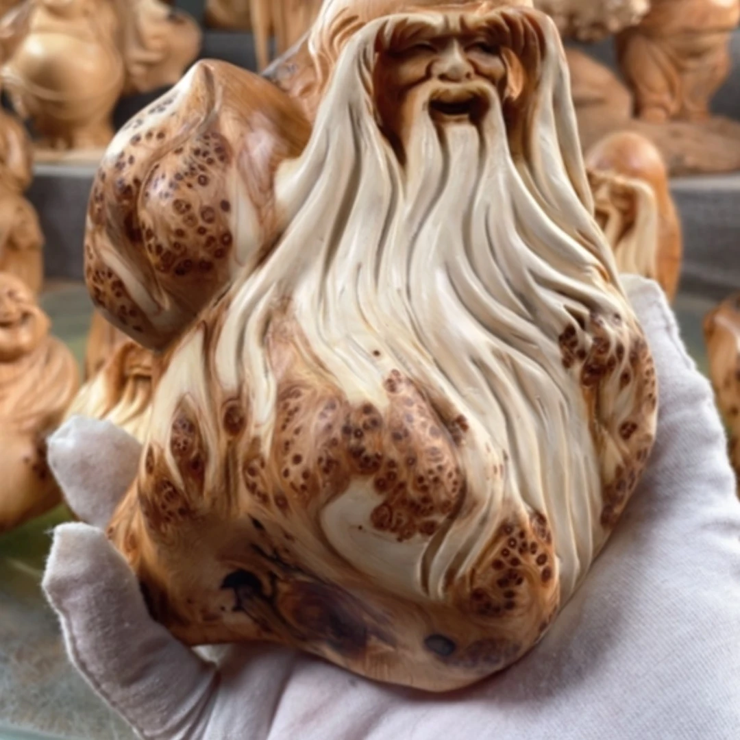 【闪购商品】柏木听**方崖柏工艺品摆件