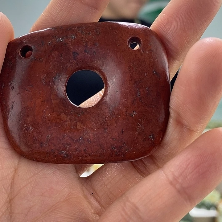 岫岩河磨玉（透闪石质玉）挂件未镶嵌