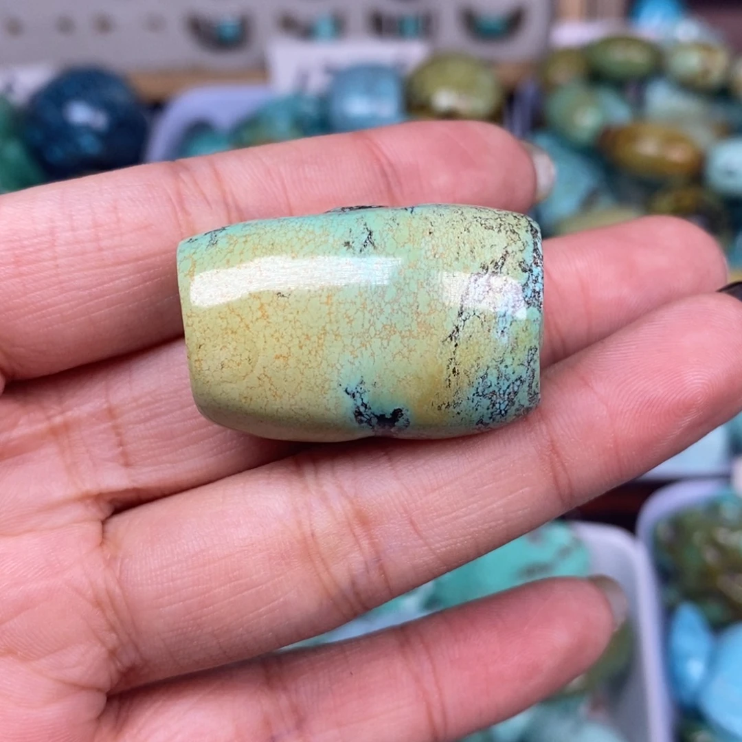 美***）绿松石未镶嵌挂件