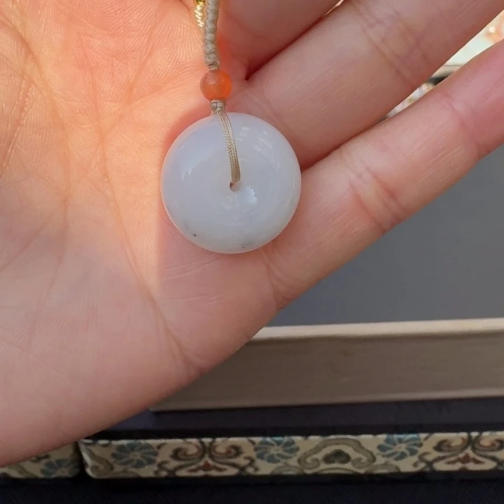 和田玉未镶嵌颈饰大鹅