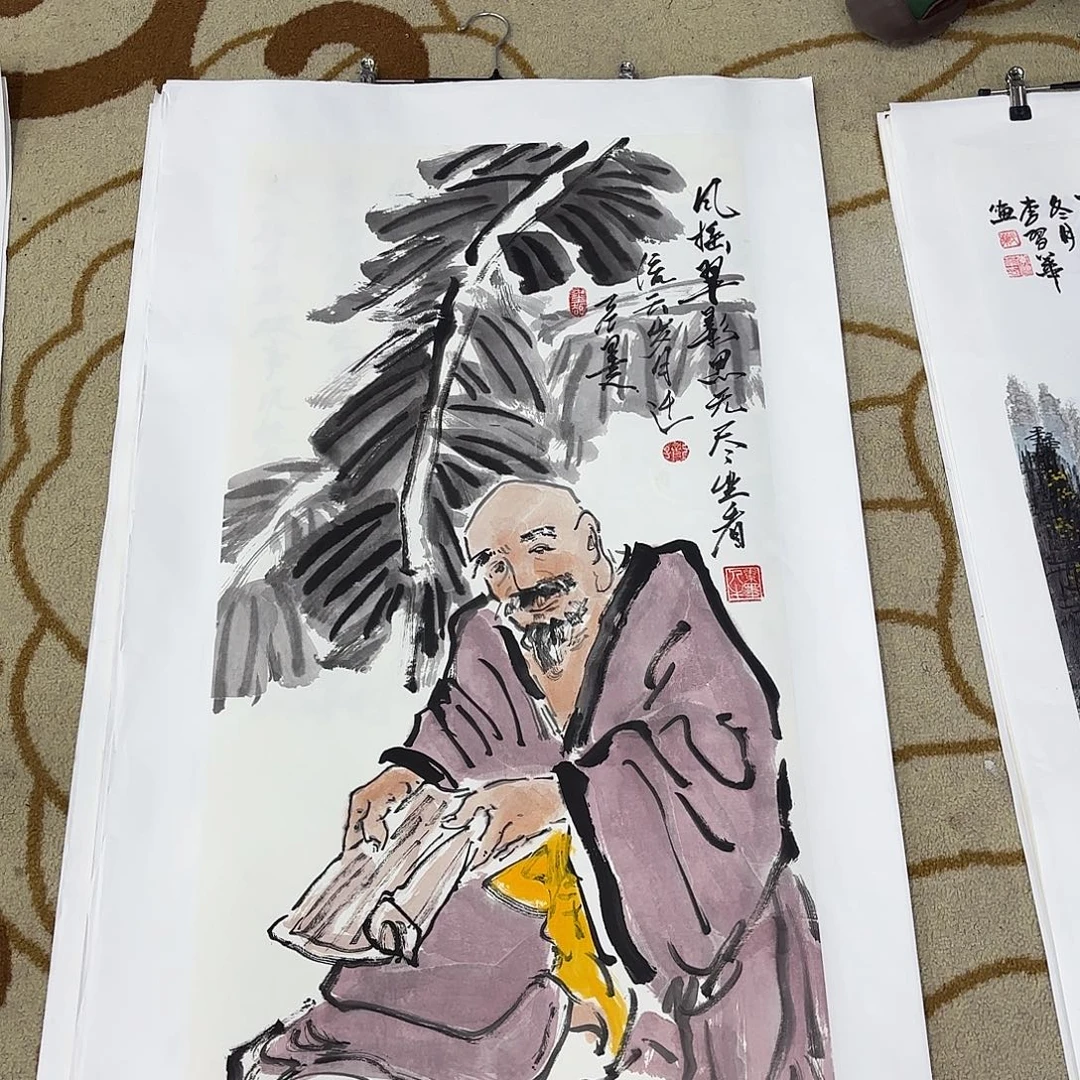 国画墨人三尺李欣主播