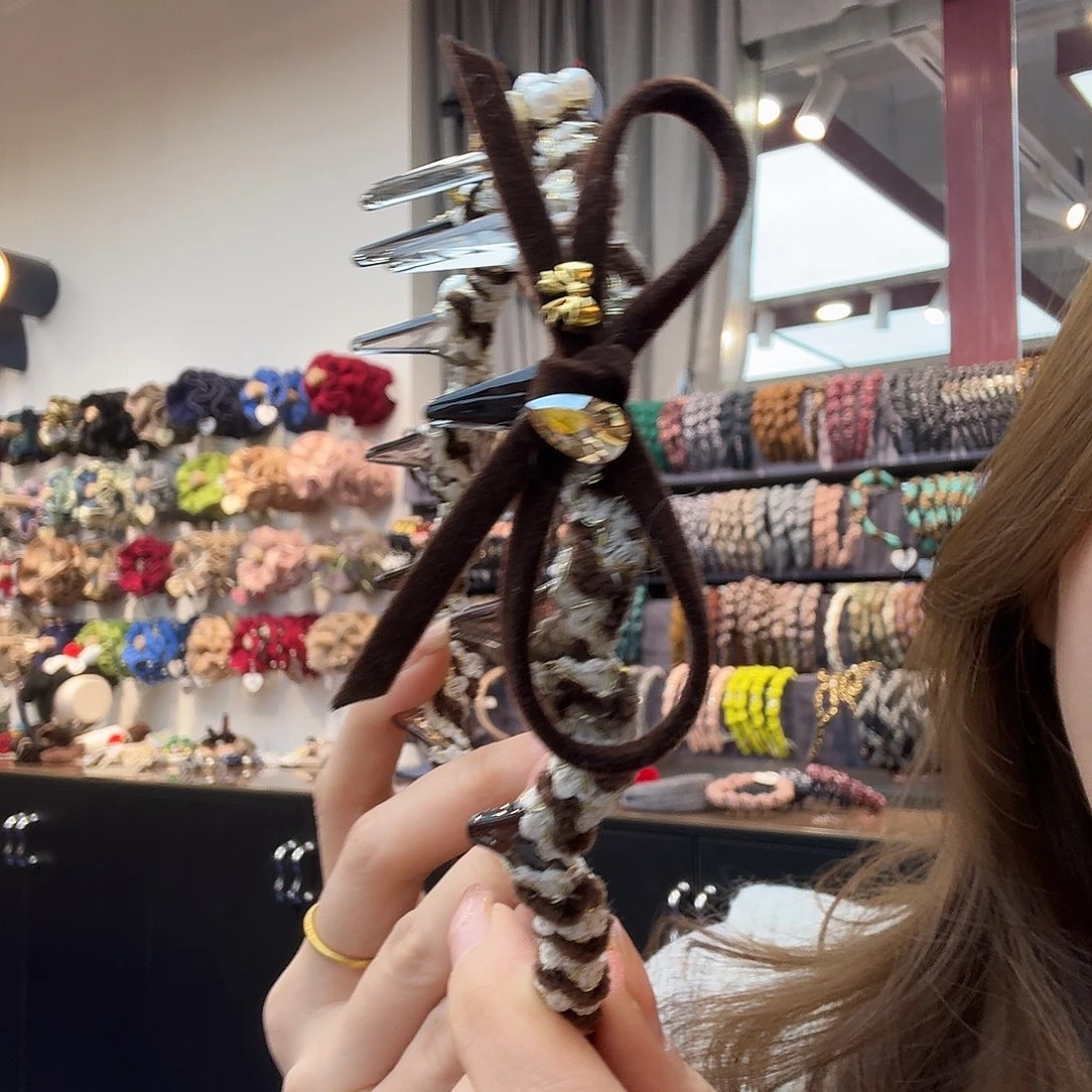 布艺铁合金小香发箍