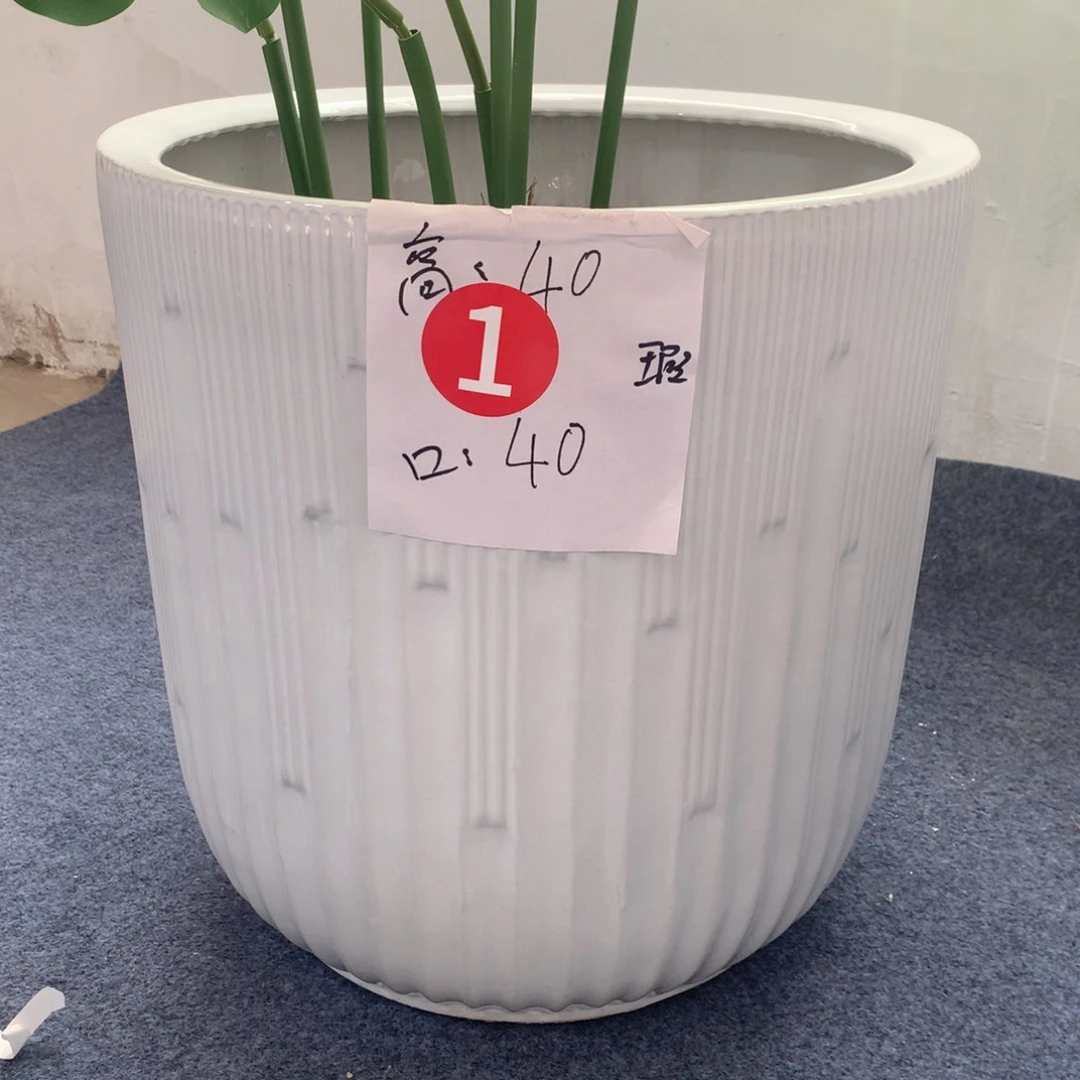 高温陶瓷花盆微瑕