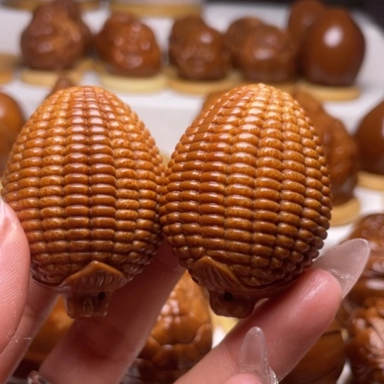 橄榄核手串/手链玉米一对