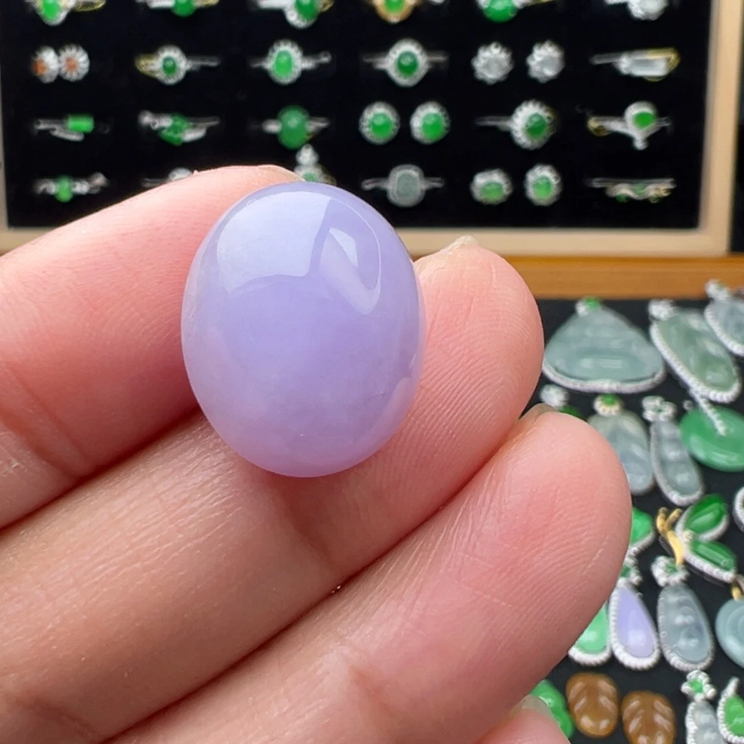 翡翠未镶嵌颈饰蛋16.8