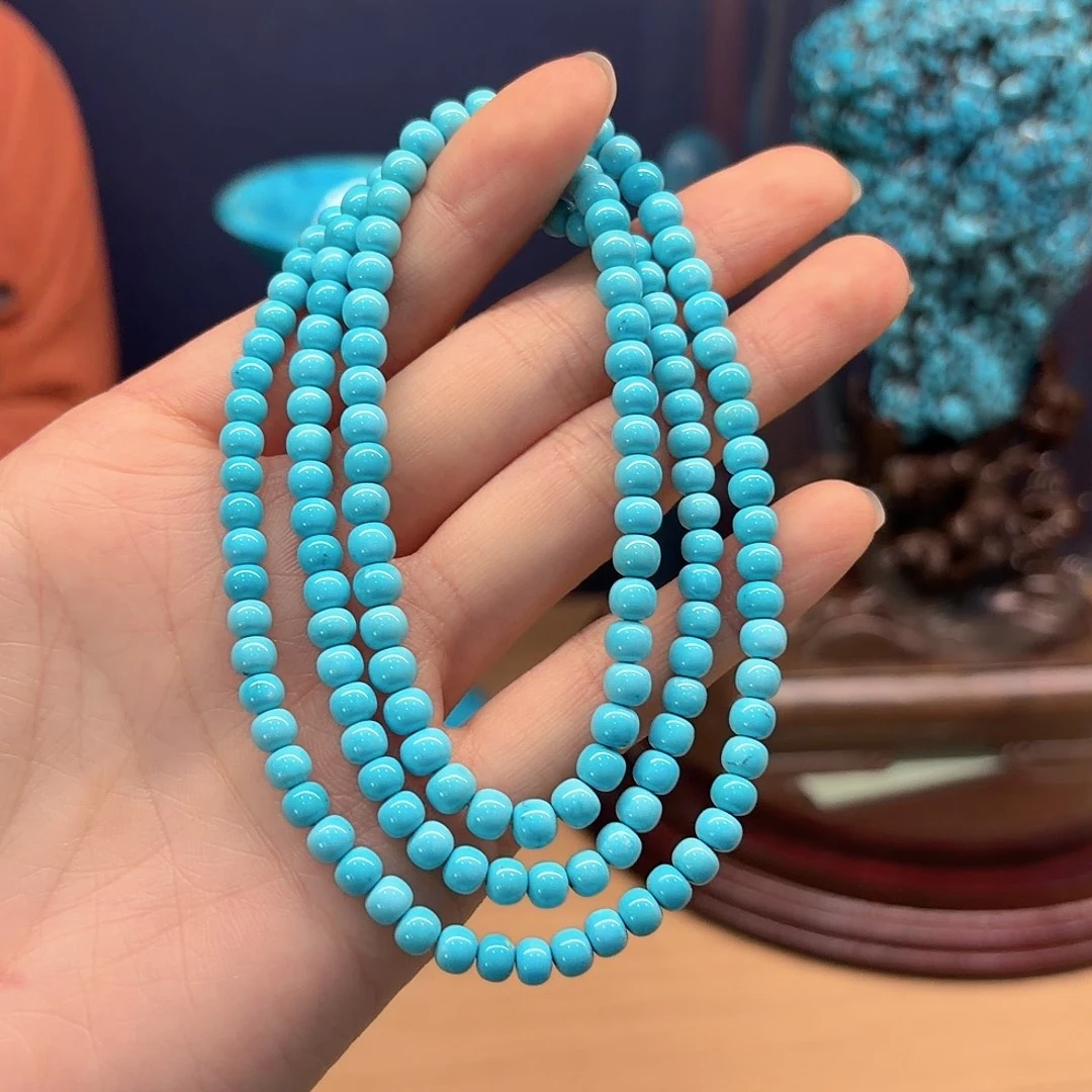 绿松石未镶嵌颈饰